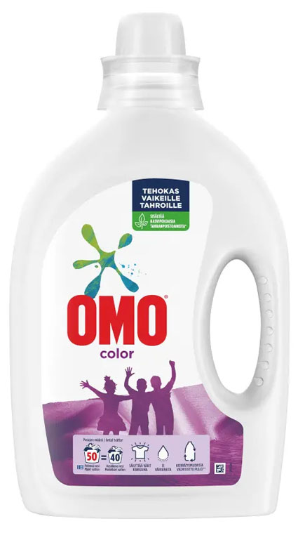 Omo Liquid Color täyttöpakkaus 2L/40w